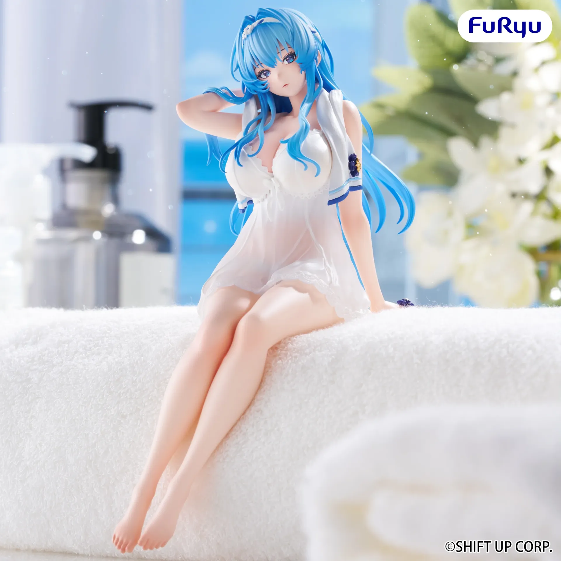 Goddess Of Victory Nikke Helm After Shower Noodle Stopper Figure PREORDER - immagine 3