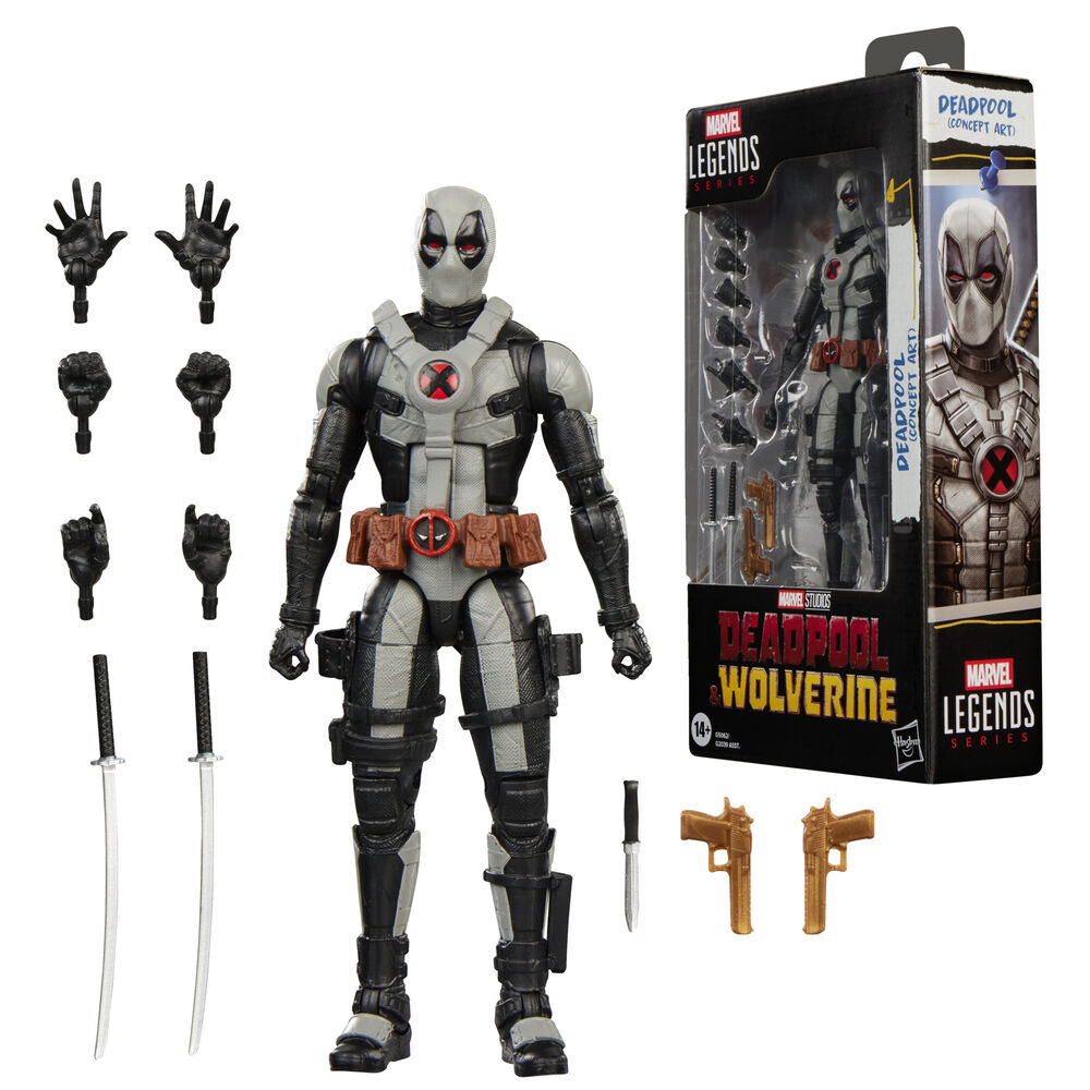 Marvel Deadpool & Wolrerine Deadpool Concept Art PREORDER