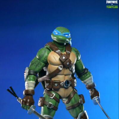 Teenage Mutant Ninja Turtles Fortnite Leonardo Action Figure PREORDER