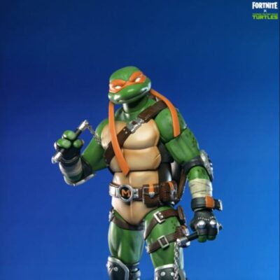 Teenage Mutant Ninja Turtles Fortnite Michelangelo Action Figure PREORDER