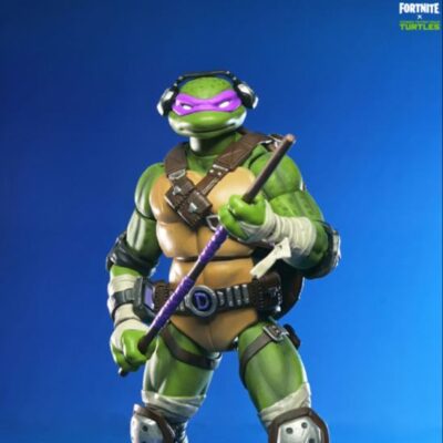Teenage Mutant Ninja Turtles Fortnite Donatello Action Figure PREORDER