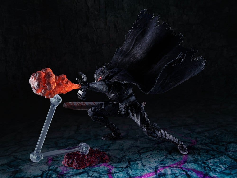 Berserk S.H.Figuarts Action Figure Guts (Berserker Armor) -Heat of Passion- Battle Ver. 16 cm PREORDER - immagine 5