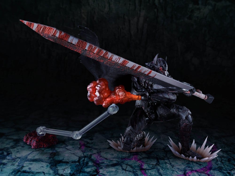 Berserk S.H.Figuarts Action Figure Guts (Berserker Armor) -Heat of Passion- Battle Ver. 16 cm PREORDER - immagine 4