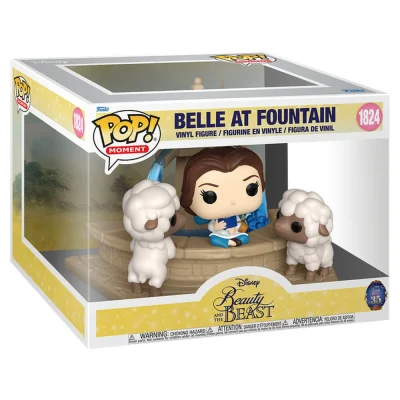 POP figure Moment Disney Beauty And The Beast Belle at Fountain PREORDER
