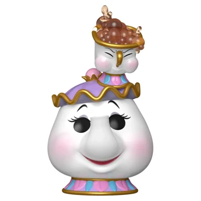 POP figure Disney Beauty And The Beast Mrs. Potts with Chip PREORDER