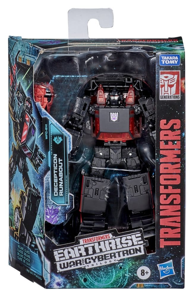 Transformers Generations War for Cybertron: Earthrise Deluxe Class Action Figure Decepticon Runabout WFC-E41 14 cm PREORDER - immagine 5