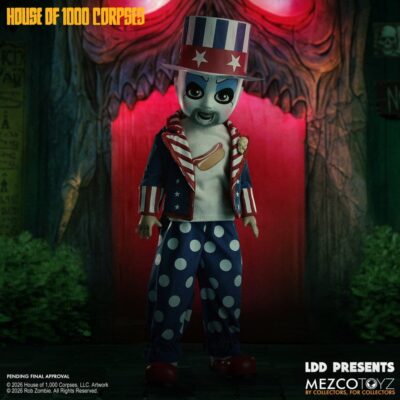 House of 1000 Corpses LDD Presents Doll Captain Spaulding 25 cm PREORDER