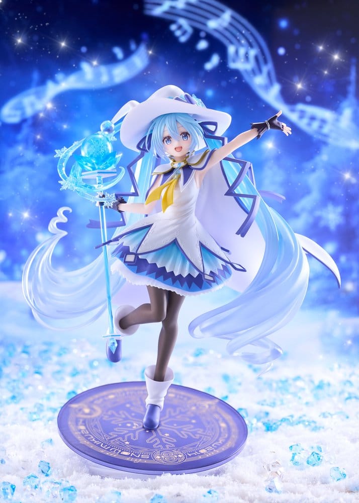Hatsune Miku AMP+ PVC Figure Snow Miku All Stars 2014 Ver. 25 cm PREORDER - immagine 2