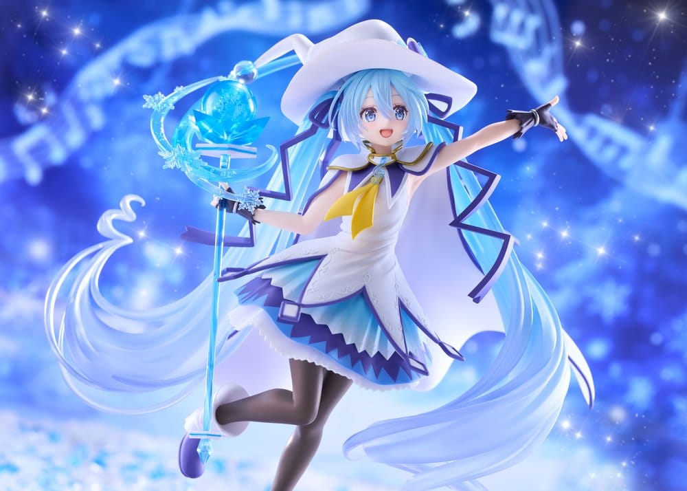 Hatsune Miku AMP+ PVC Figure Snow Miku All Stars 2014 Ver. 25 cm PREORDER - immagine 6