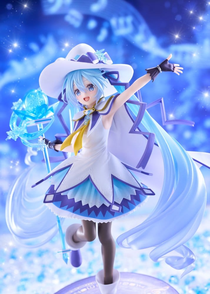 Hatsune Miku AMP+ PVC Figure Snow Miku All Stars 2014 Ver. 25 cm PREORDER - immagine 7