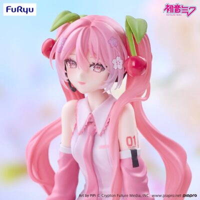 Hatsune Miku Sakura Miku 2026 Smile Noodle Stopper Figure PREORDER