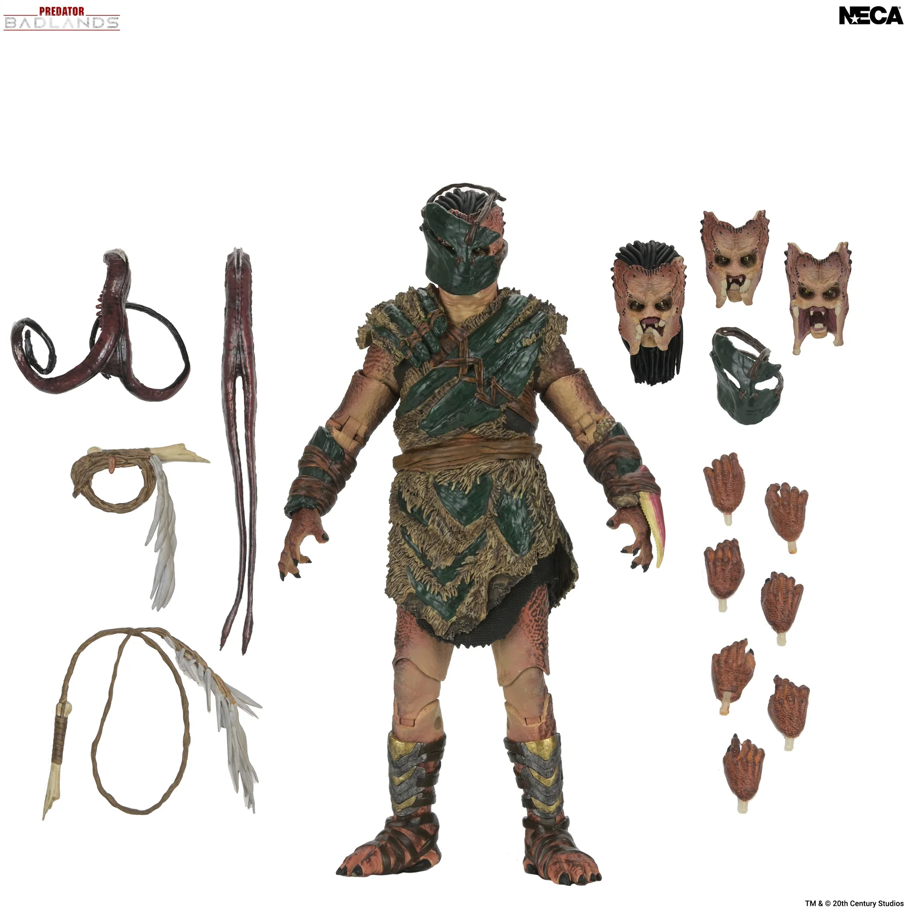Predator Badlands Dek Bone Bison Armor Ultimate Action Figure PREORDER - immagine 2