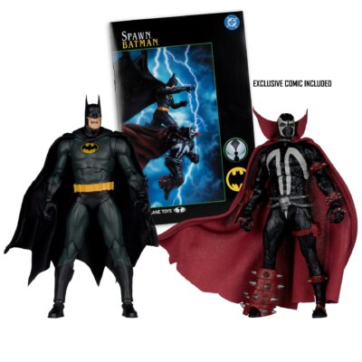 Dc Mcfarlane Coll Ed Batman & Spawn 2pk Action Figure PREORDER