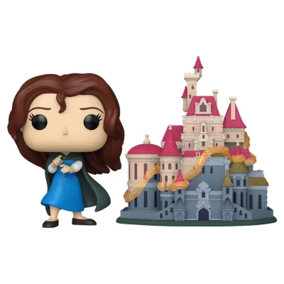 POP figure Town Disney Beauty And The Beast Towns Belle with Castle PREORDER