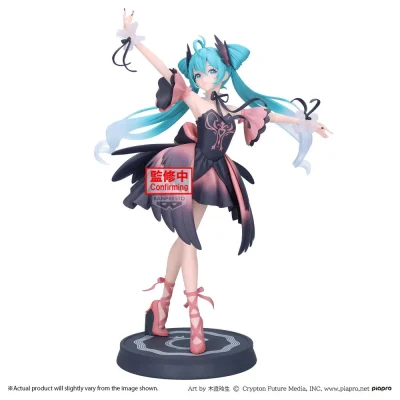 Hatsune Miku Evolve Classical tuning from ballet Swan lake Black Swan ver Hatsune Miku figure 24cm PREORDER